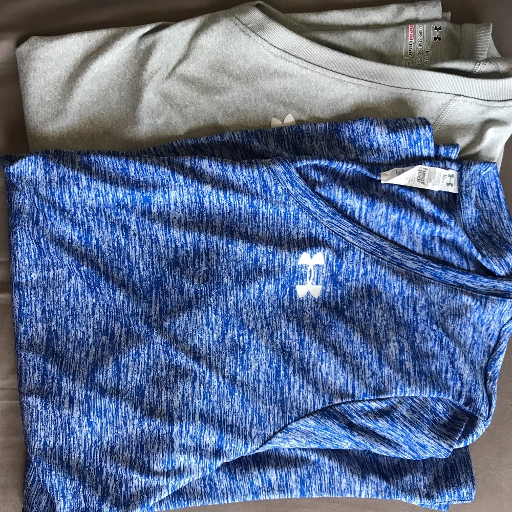 Under Armour V neck heat gear